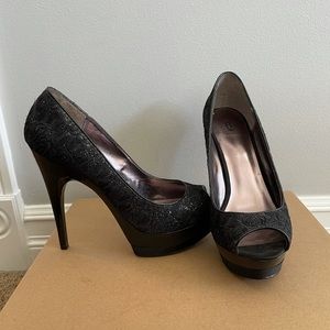 Bakers Peep Toe Heels